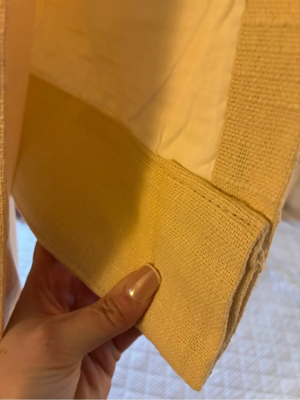 Quince Cotton Slub Room Darkening Curtain Panel- Cream
